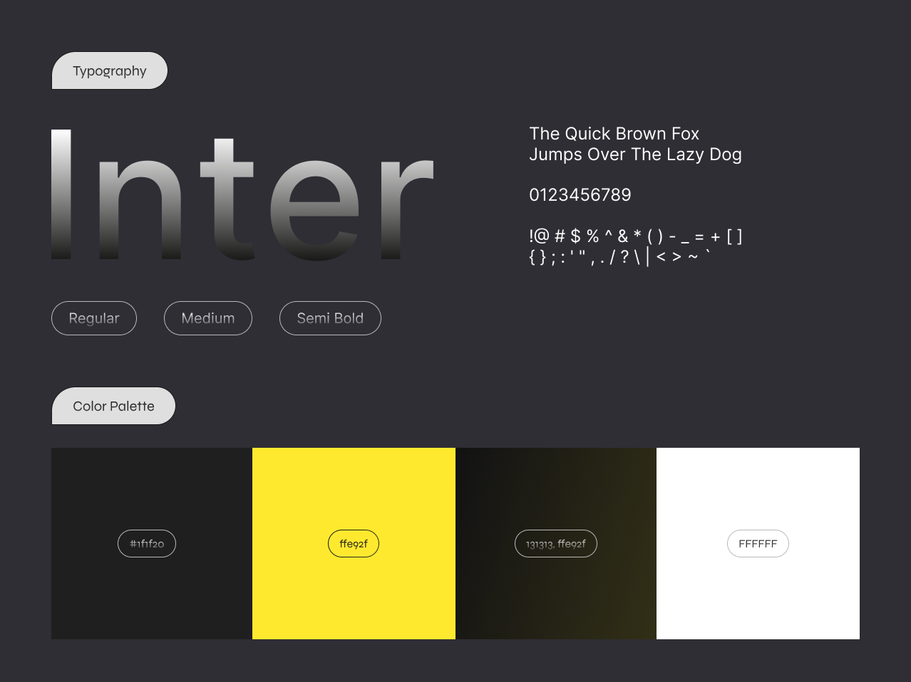 Design system colors